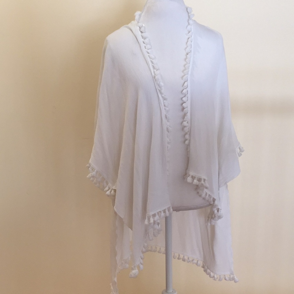 Forever 21 Kimono, white.